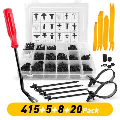 415 pcs auto - plastic, rivets