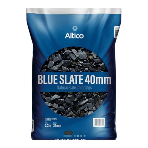 Blue decorative slate - blue,