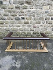 Antique Brass & Leather Large