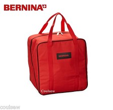 BERNINA OVERLOCKER Serger Machine Red Storage Carry Bag Case Zip Padded