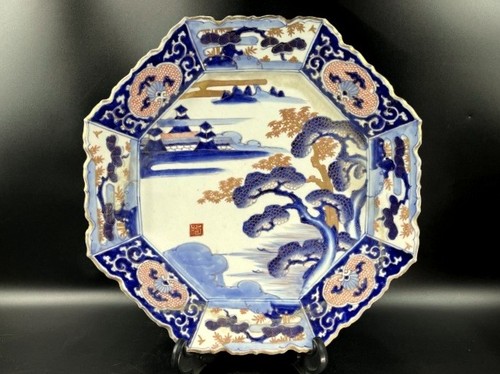 Old imari polcelain large - imari, polcelain,large