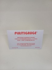 Plastigauge Red Precision Clearance Gauges 0.025mm - 0.175mm