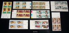 US 9 plate blocks 1982 -