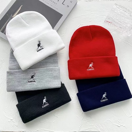 Classic kangol beanie hat mink - classic,