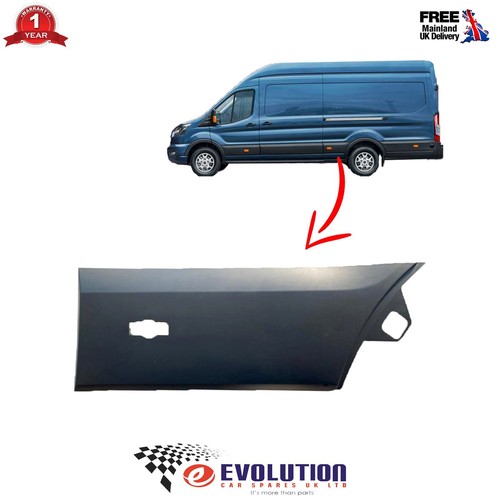 Rear left door moulding - door, with