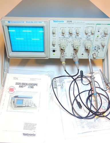 Tektronix 2225 50mhz dual - tektronix,