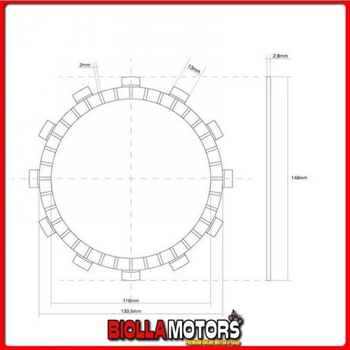 741420 single disc clutch - single,