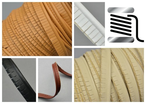 3mm faux leather piping - leather,