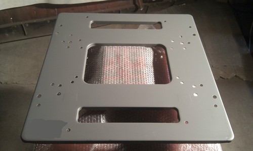 Pressed steel mitre - pressed,