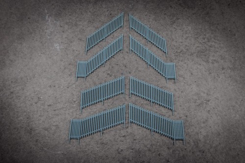 Palisade fencing incline - palisade,