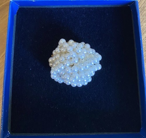 Vintage beaded faux pearl - vintage,