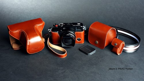 Handmade leather full camera - full,