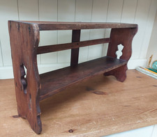 Vintage 2 tier wall shelves