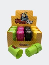 Monkey King 2 Part Plastic Grinder and Stash Pot