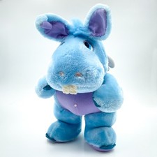 Vintage 1984 Hasbro Disney Wuzzles Hoppopotamus Plush Toy