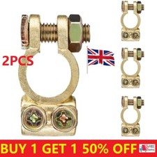 2PCS Battery Terminals Connectors Clamps Quick Release For Caravan Car Van 12V