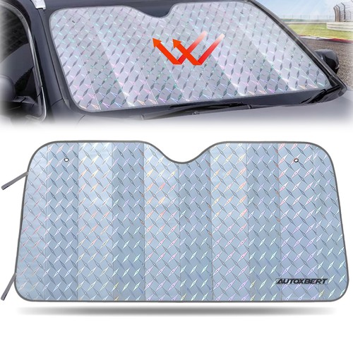 Foldable car windscreen sun - foldable,