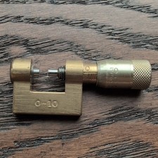 Vintage Watchmakers Micrometer Tool, Swiss Made  (CO12)