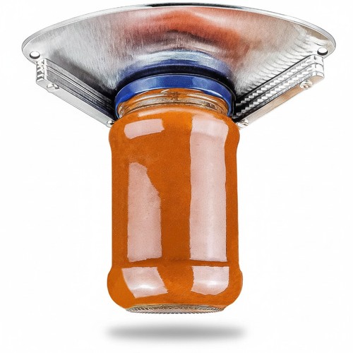 Stainless steel jar - steel, opener