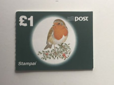 Irish stamps, birds definitive booklet 