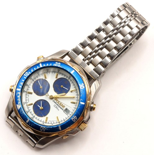 Vintage pulsar y182 6c10 seiko - vintage, y182-6c10