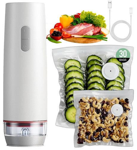 Portable compact vacuum - compact, sealer