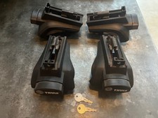 Thule 757 Raised Rail Foot Pack For Roof Wing Bars