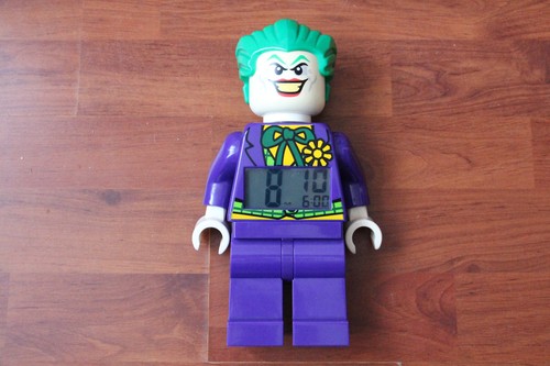 Lego joker alarm - joker, clock