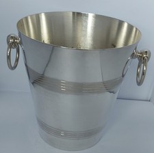 Large Silver Plated Ice Bucket