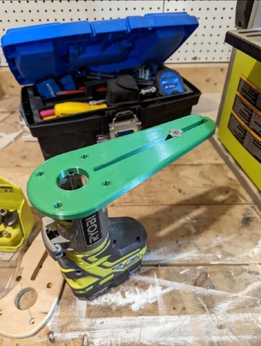 Ryobi 18v router circle - router,