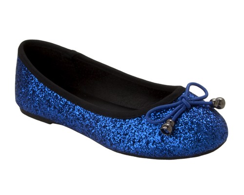 Girls royal blue glitter - royal,