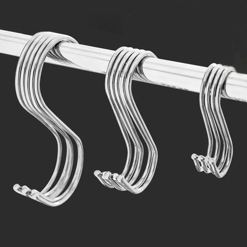 10pcs stainless steel hooks - 10pcs,