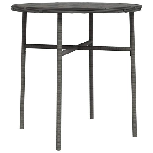 Tea table poly - table, rattan