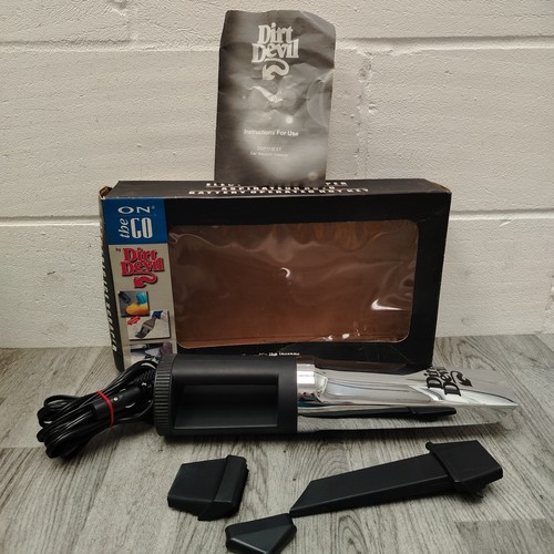 Dirt devil the 12v - on,