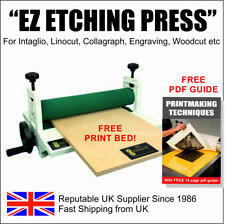 Etching Press Intaglio, Etching, Linocut, Chine Colle Technique 👉 FREE BED 👈  