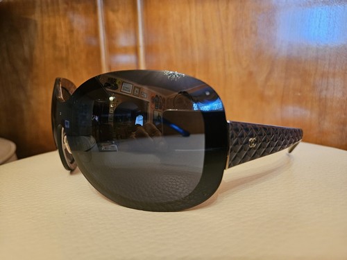 Ladies chanel blue - blue, quilted
