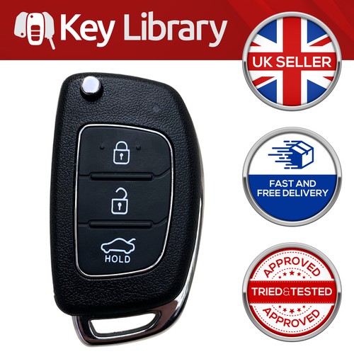 Hyundai button remote flip - 3,