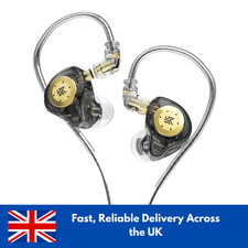 KZ EDX Pro in-Ear Stage Monitor Headphone Dual Magnetic Dynamic Unit Earphone UK