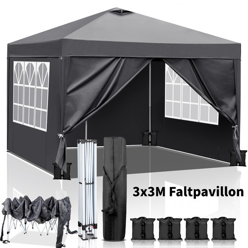 3x3m pop gazebo - up, marquee