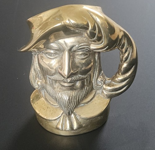 Vintage solid brass character - vintage,