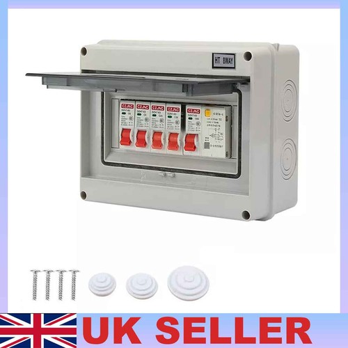 Way consumer unit fuse - consumer, box
