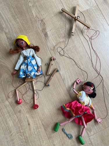 Two vintage pelham string - vintage,