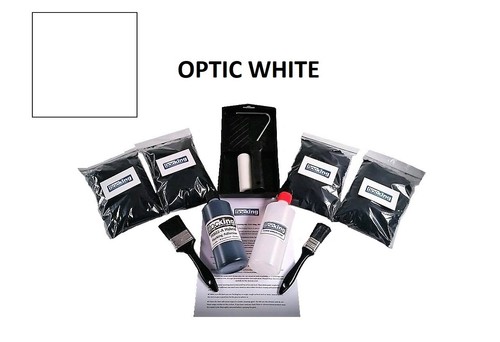 Flocking kit optic - kit, white