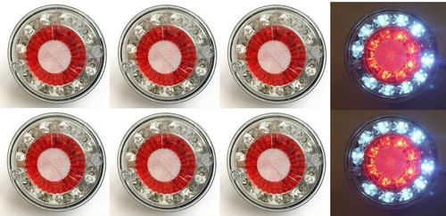 Red white 24v - 8x, rear