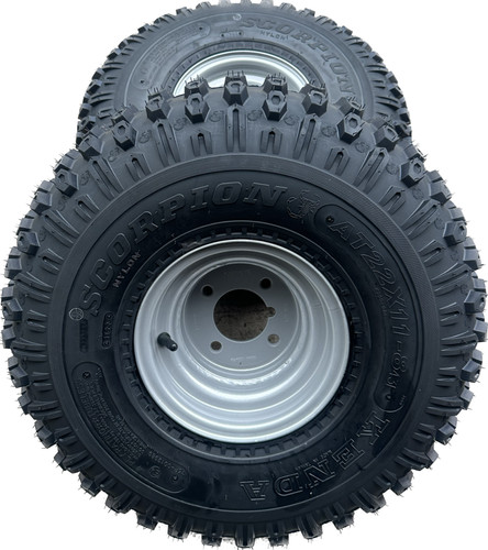 Pair 22x11 atv - 22x11.00-8, trailer