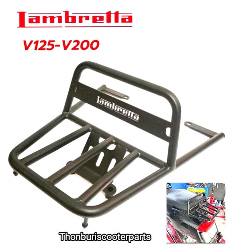 Rear luggage back tail rack - back,