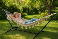 Outdoor Hammock on Frame Heavy