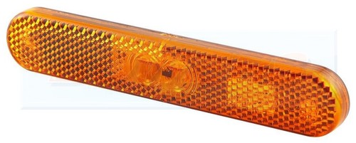 Hella led rectangular amber - hella,