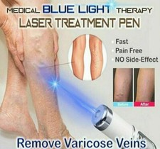 Blue Light Medical Therapy Laser Treatment Pen- Acne Scar Wrinkle Massage Device