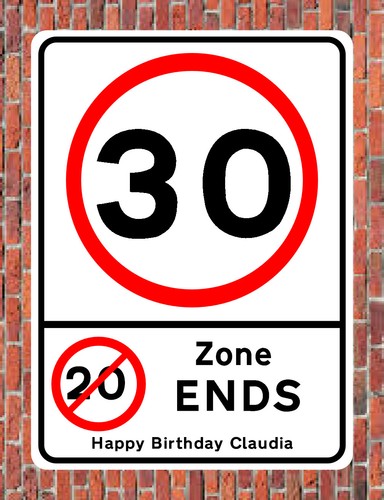 Mph zone ends road style - road,